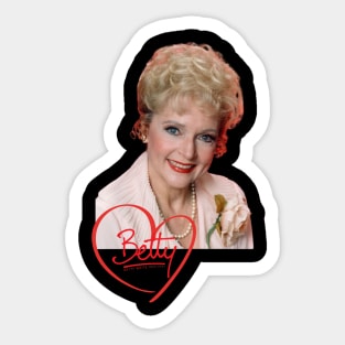 betty white Sticker